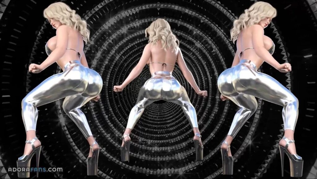 Silver Shiny Leggings Mindjack